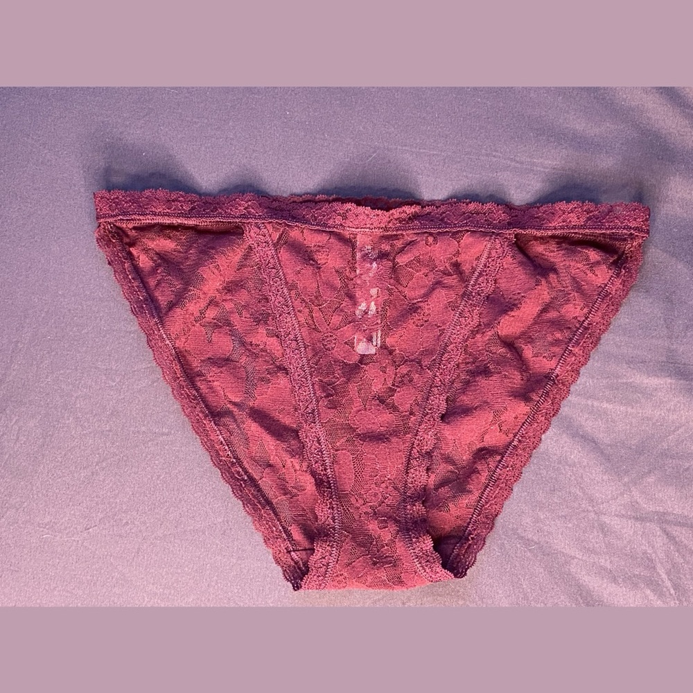 5 for 25 | Medium Victoria’s Secret Red Maroon Lace Brief Panty Cheeky